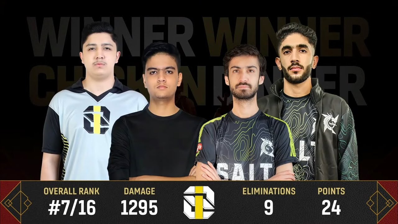 PMPL South Asia Championship 9 Kills Chicken Dinner Team  &bull; i8 Esports &bull;