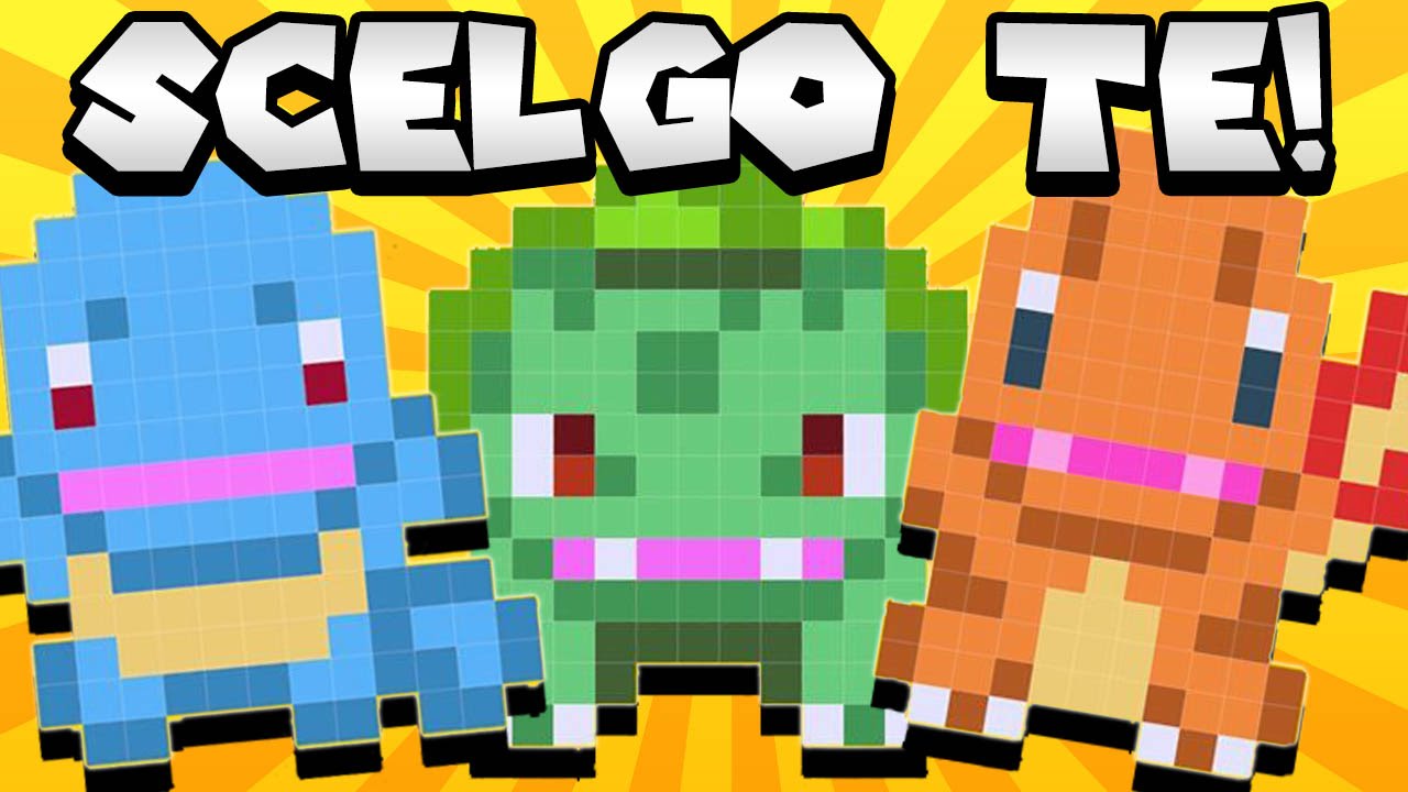 BULBASAUR, CHARMANDER e SQUIRTLE! - Super Mario Maker (Livelli Pokémon) #01