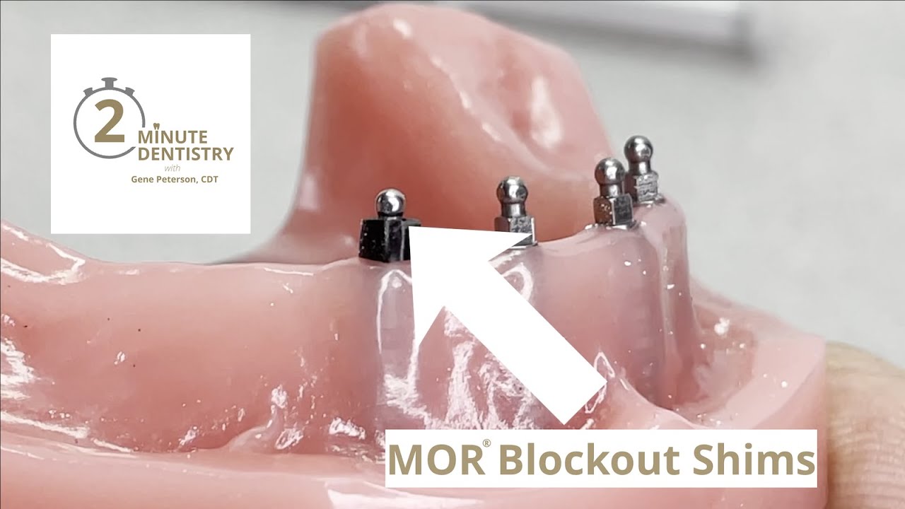 The New MOR® Mini Implant Blockout Shims
