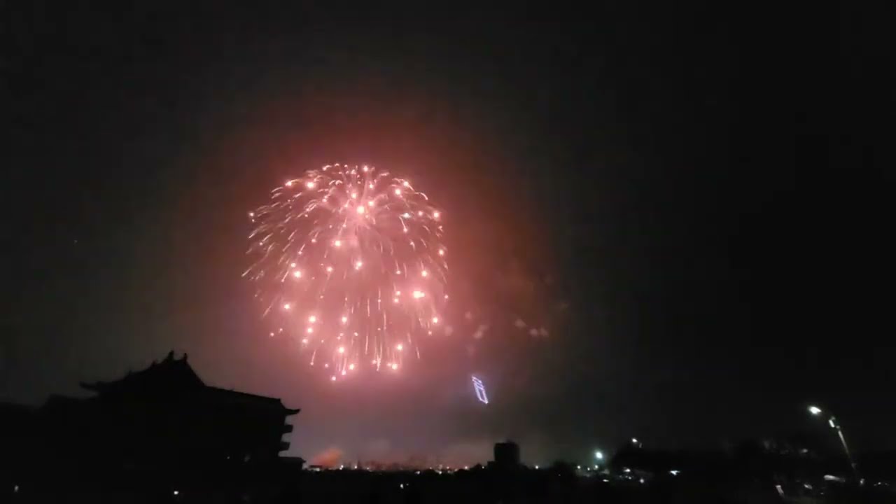〔Live直播地點：土城聖母廟〕2026／02／28台南安南區土城鹿耳門聖母廟元宵節高空煙火秀#第一場