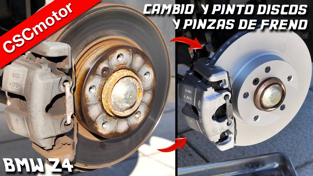 BMW Z4 | Cambio discos y pastillas de freno
