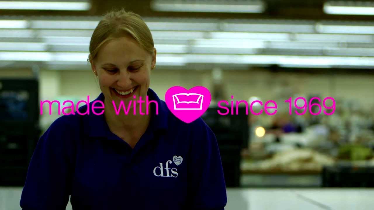 DFS made with love - Watch and discover what goes into making our sofas