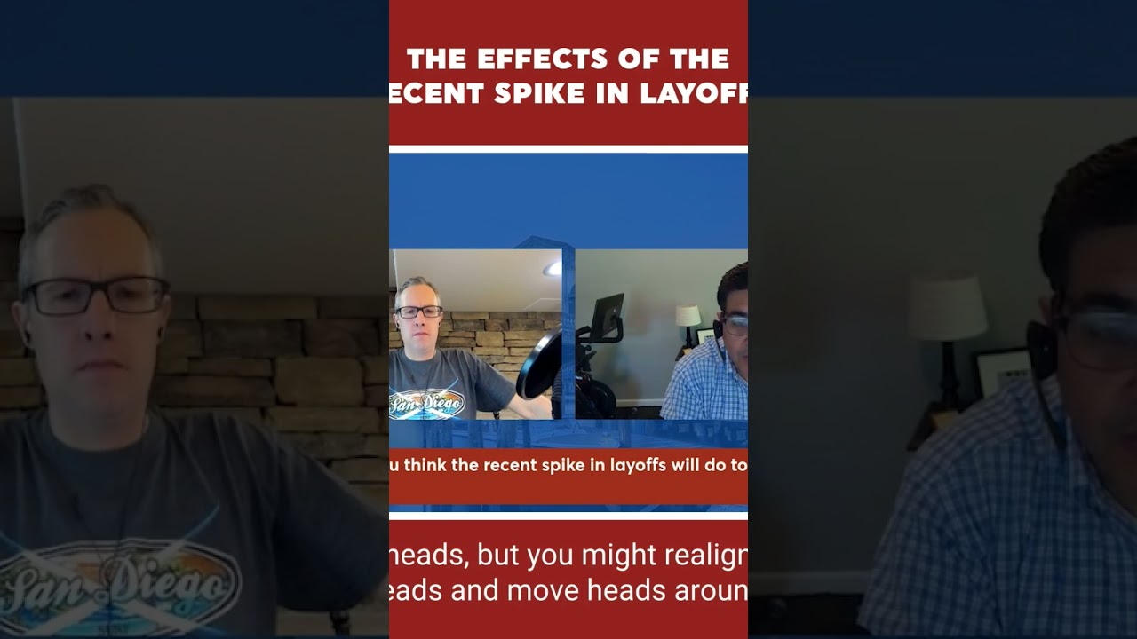 Discover the effects of the recent spike in layoffs in this 40-second clip! #business