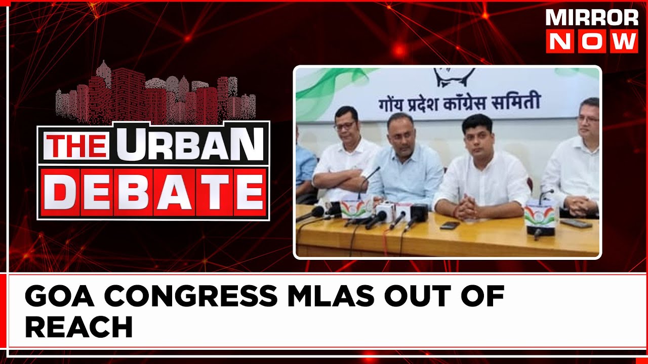 Why Is The Congress Facing Trouble In Goa? Engineered Defection Or Internal Churn? | Urban Debate
