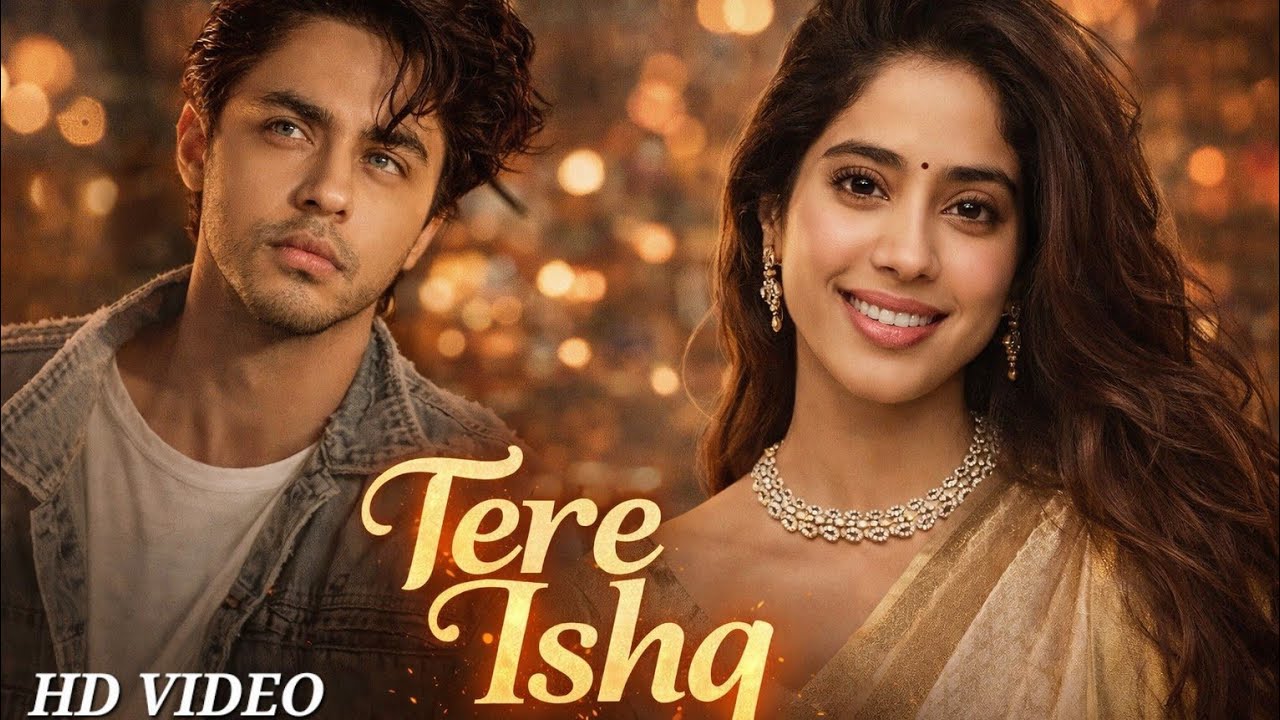 Tere Ishq New song Bollywood | Aryan Khan | Janhvi kapoor | #lovesong 