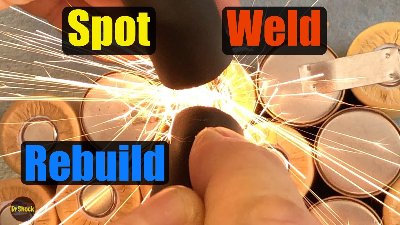 Sears Craftsman OEM 19.2V C3 Diehard Battery Pack Spot Welding Rebuild (BOTH Ni-Cad & Li-Ion Models)