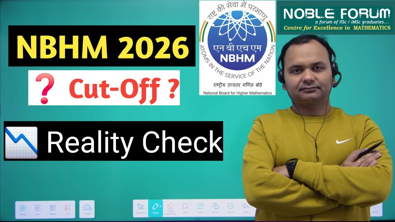 NBHM 2026 Exam Review | Expected Cut-Off & What to Do Next | Noble Forum