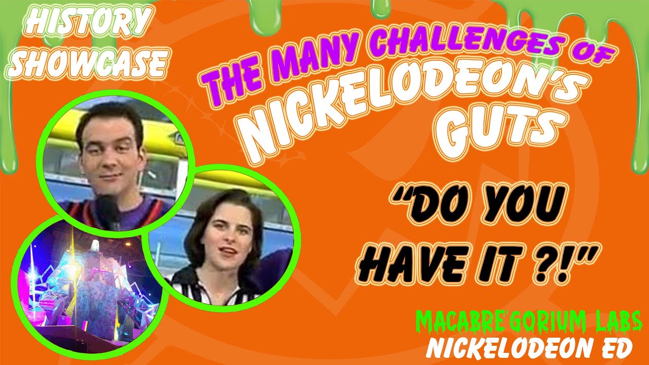 They ACTUALLY Let KIDS Do THIS?! - NICKELODEON GUTS - Do You Have It ?! - A MGL History Showcase
