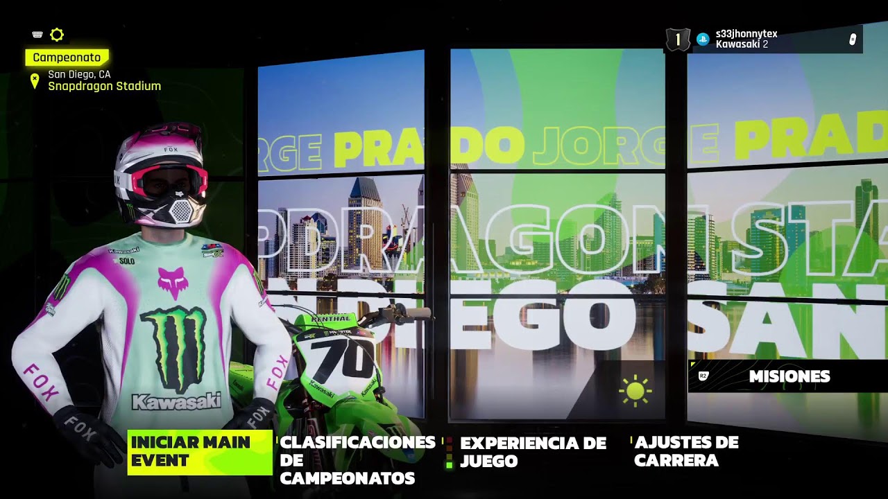Monster energy supercross 25 🏍️ primarias impresiones en ps5 Directo español 🇪🇸