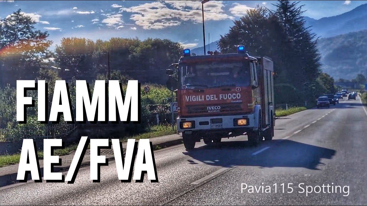 [RARE] APS Eurofire in sirena AE/FVA + Extra - VVF Tresivio