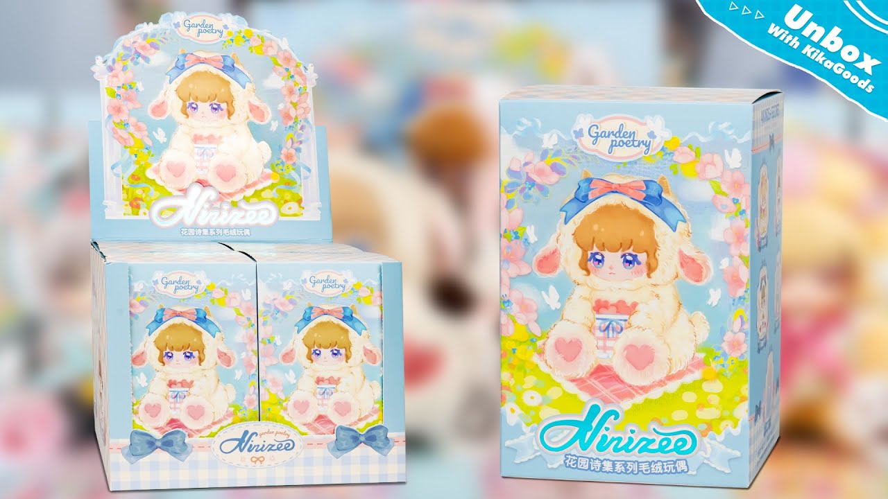 Unboxing  NYZAII Garden Poetry Series Plush Blind Box#kikagoods #collectibles #blindbox #toys #doll