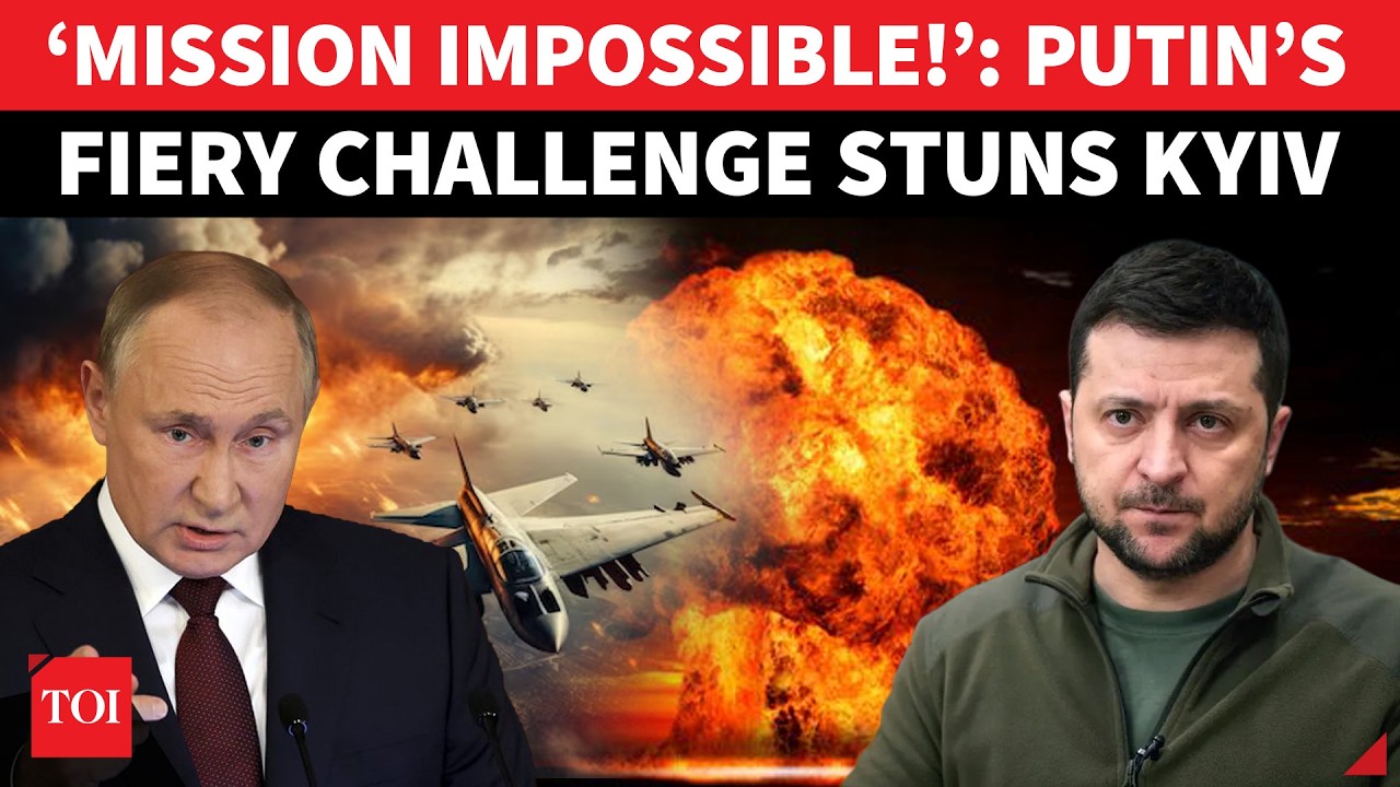 'DO IT NOW...': Putin's Emergency Ukraine War Order On Cam; Panic Hits NATO, Zelensky At Ankara