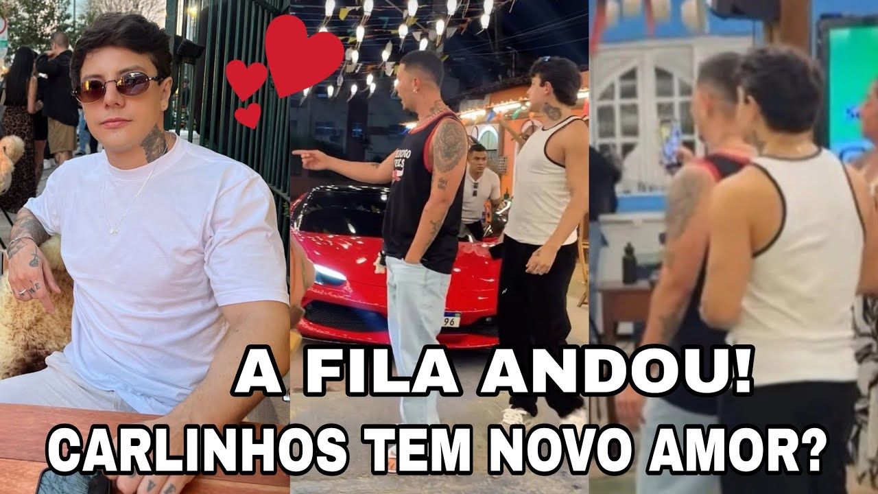Carlinhos Maia flagrado em clima íntimo com novo namorado!