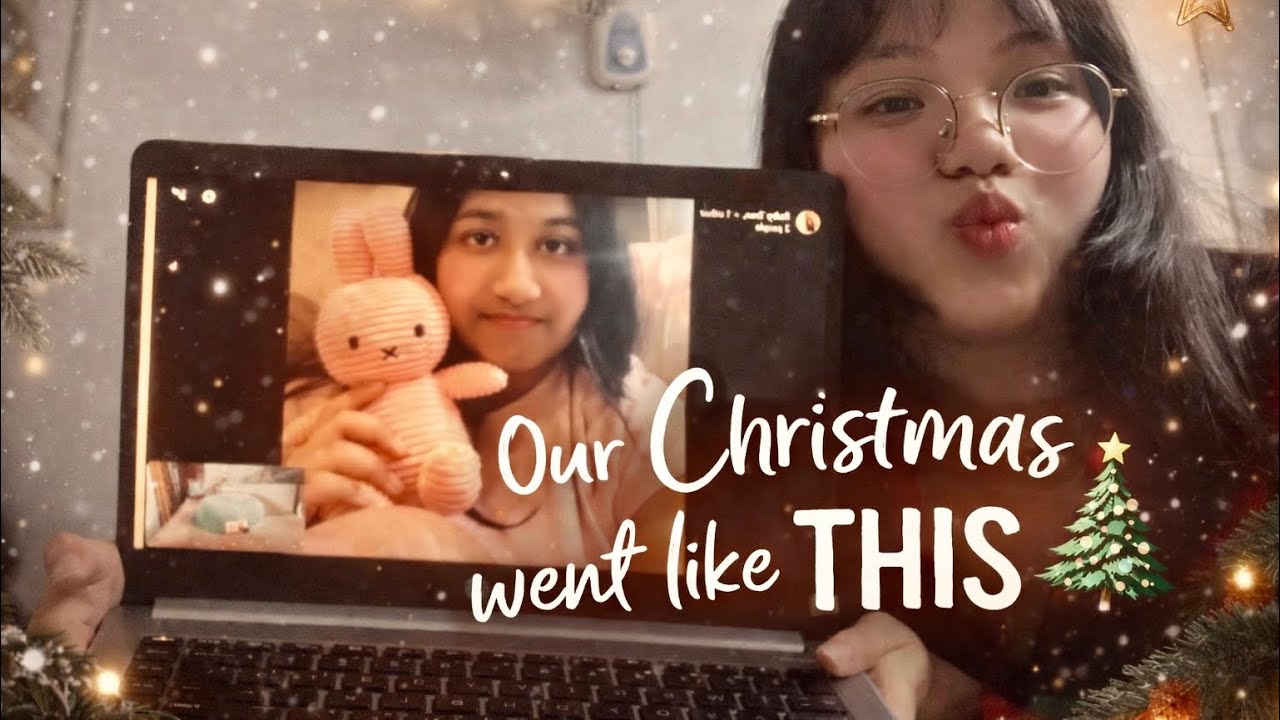 Christmas Virtual Night 🎄 | Ăn  khuya & nói chuyện xuyên múi giờ với bạn qua mạng 😱
