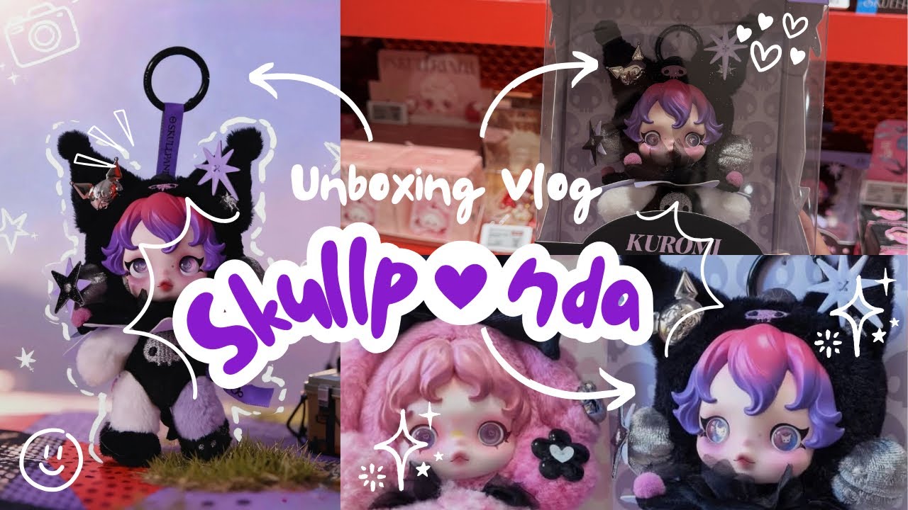 SKULLPANDA x Kuromi Unboxing 💜 My Dream Collectible!