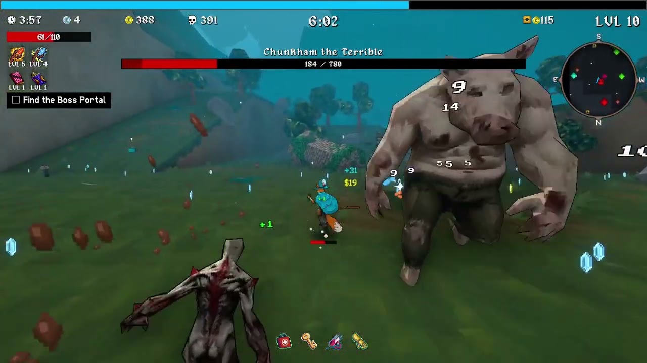 Playing some Megabonk for the first time!