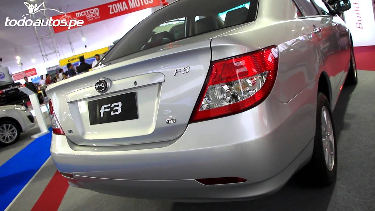 BYD S6 y F3 presentes en el MotorShow de Lima Per&uacute; | Todoautos.pe HD