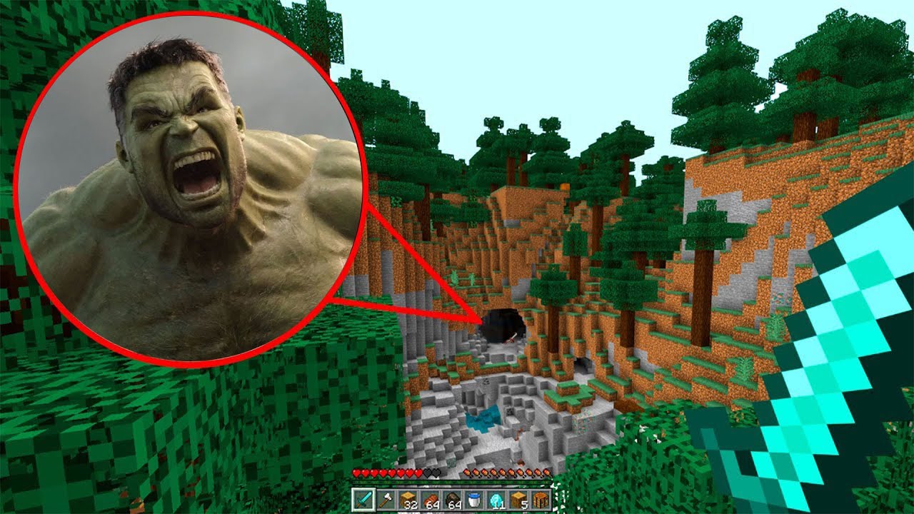 I Found Hulk in Minecraft!