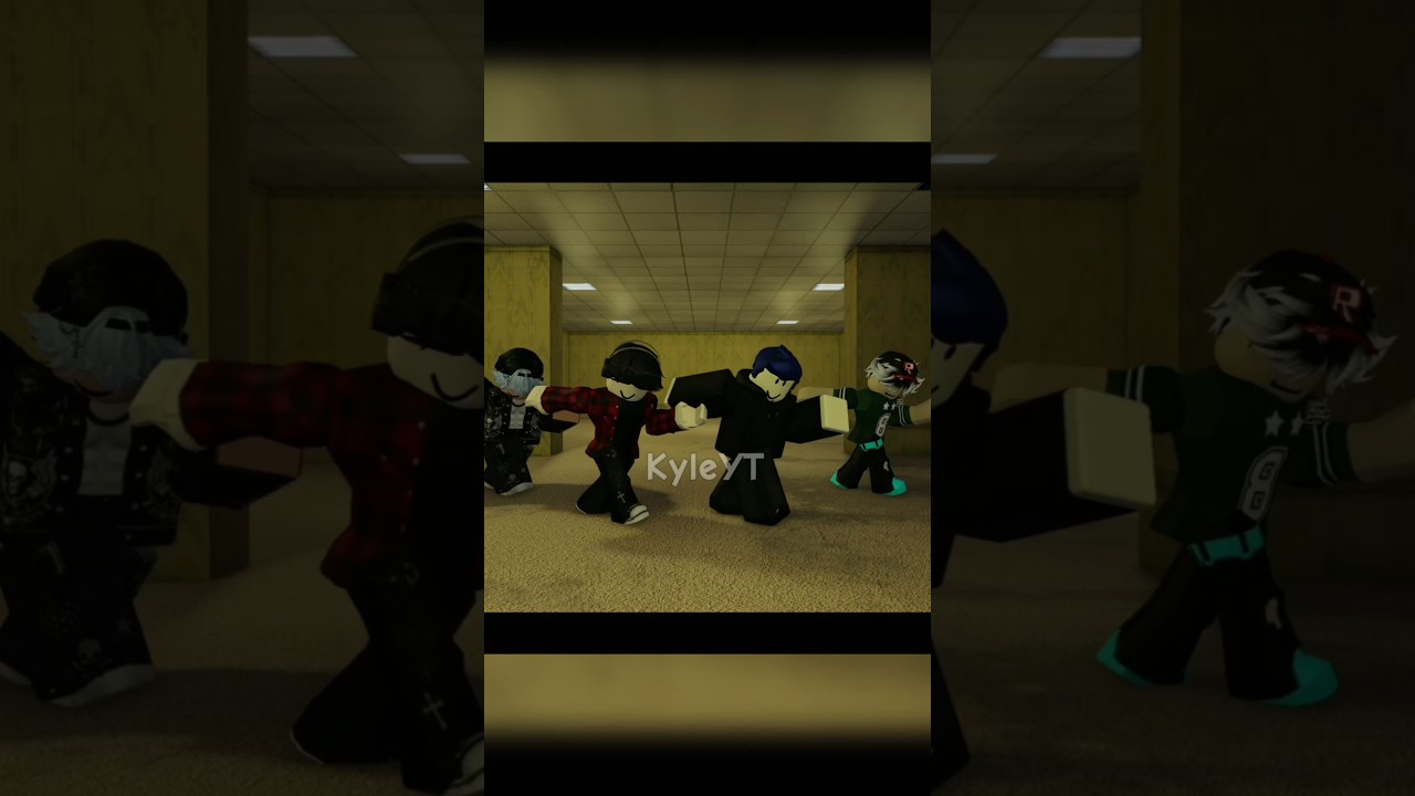 Backrooms Jumpstyle 🎥 #shorts #roblox #animation #moonanimator #moon #backrooms #music #dance #fypシ