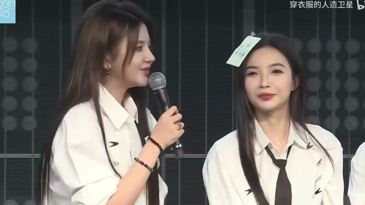 SNH48 猜猜头上成员名字 mc cut