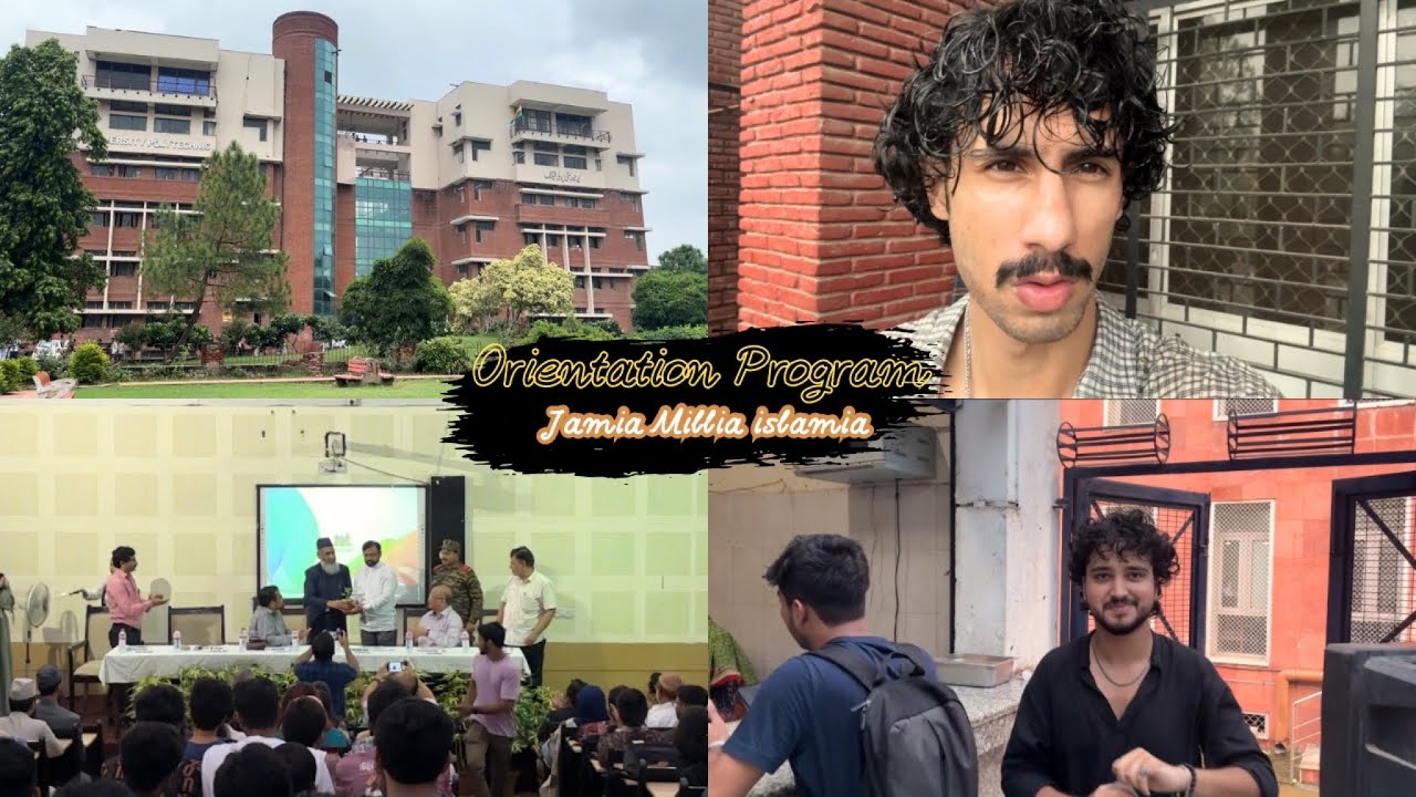 Orientation Program 2025 | Department Of Cs | Jamia Millia Islamia