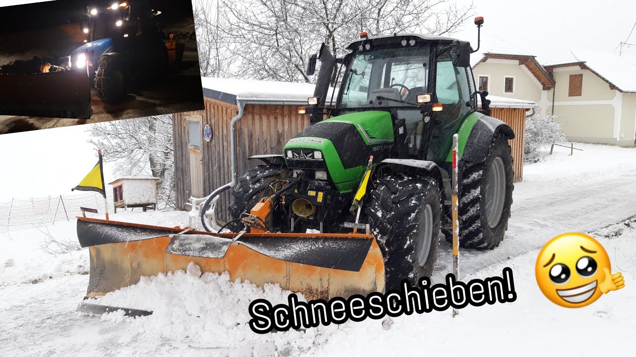 FarmVlog #63 | Schneeräumen mit dem TTV und einem TL 70 | Moareida Agrar
