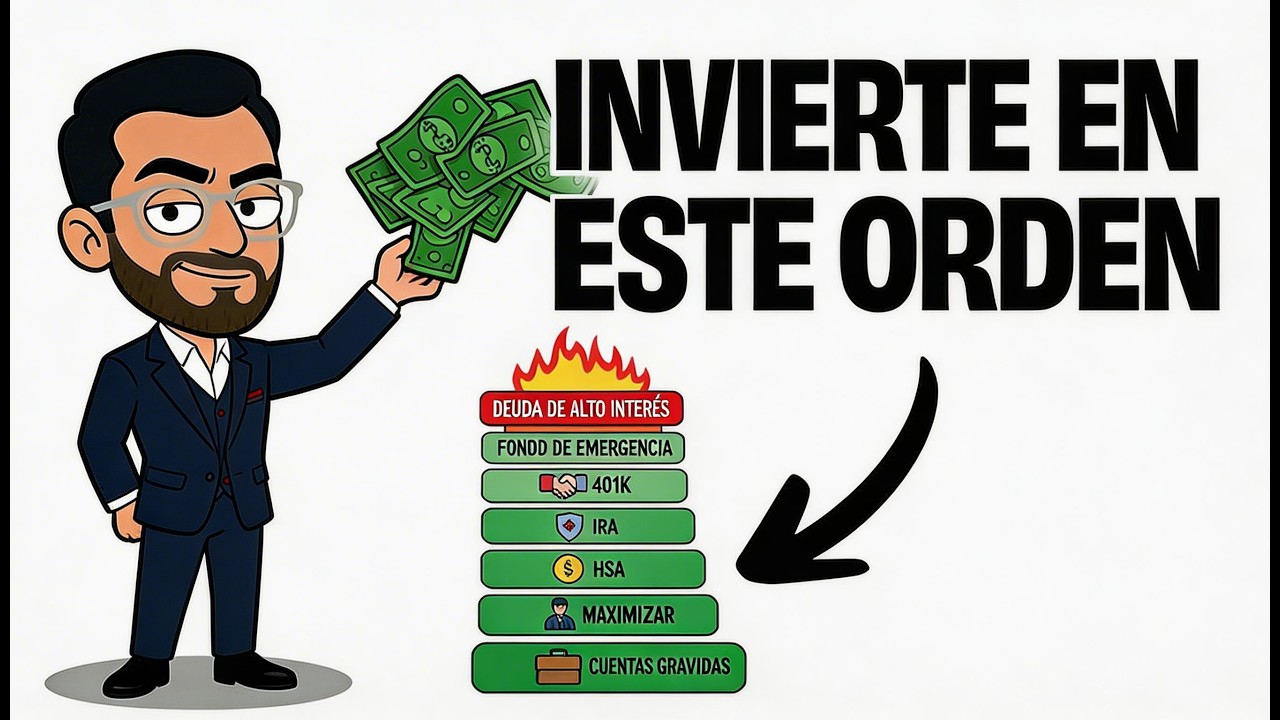 El ORDEN CORRECTO para invertir tu dinero (Guía paso a paso)