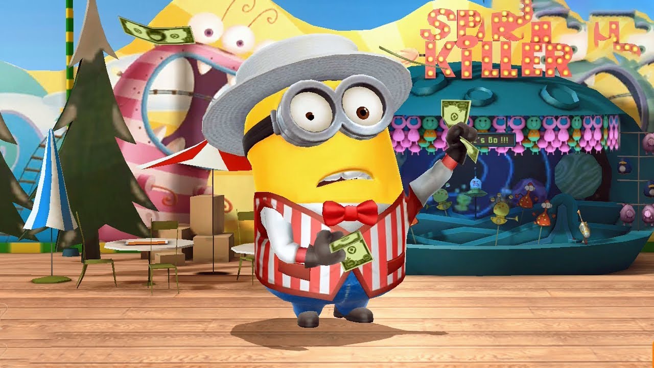 Minion Rush Gameplay - Barker Minion join Ticket To Space New Special Mission