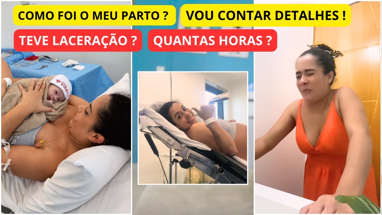 COMO FOI MEU PARTO ? VOU CONTAR DETALHES !