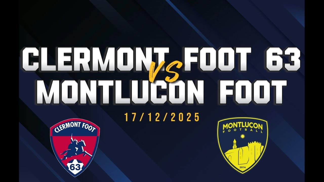 2025.12.17 U12 Clermont Foot 5-2 Montlucon Foot