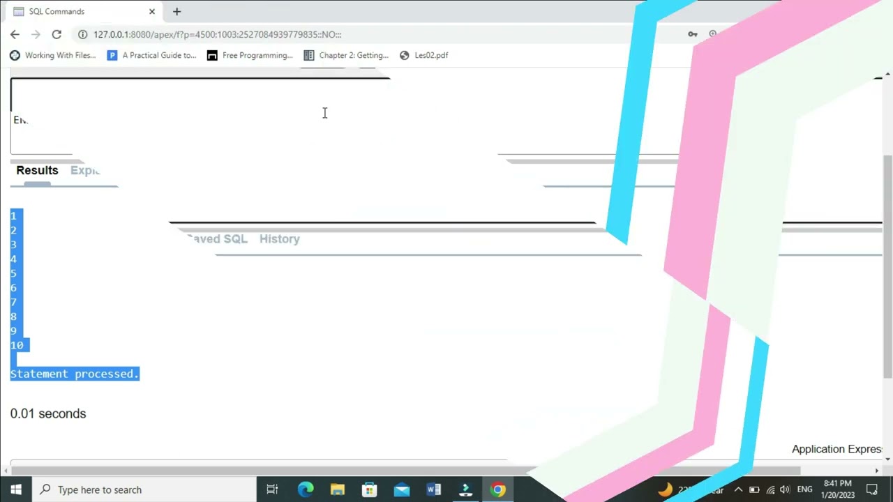 PL/SQL Loop Example
