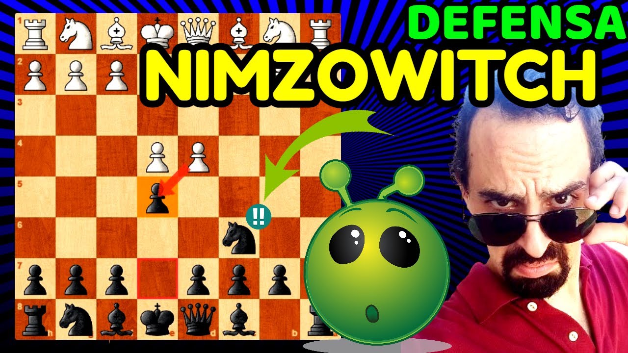 ¿CÓMO JUGAR SIN CENTRO DE PEONES? Defensa Nimzowitch