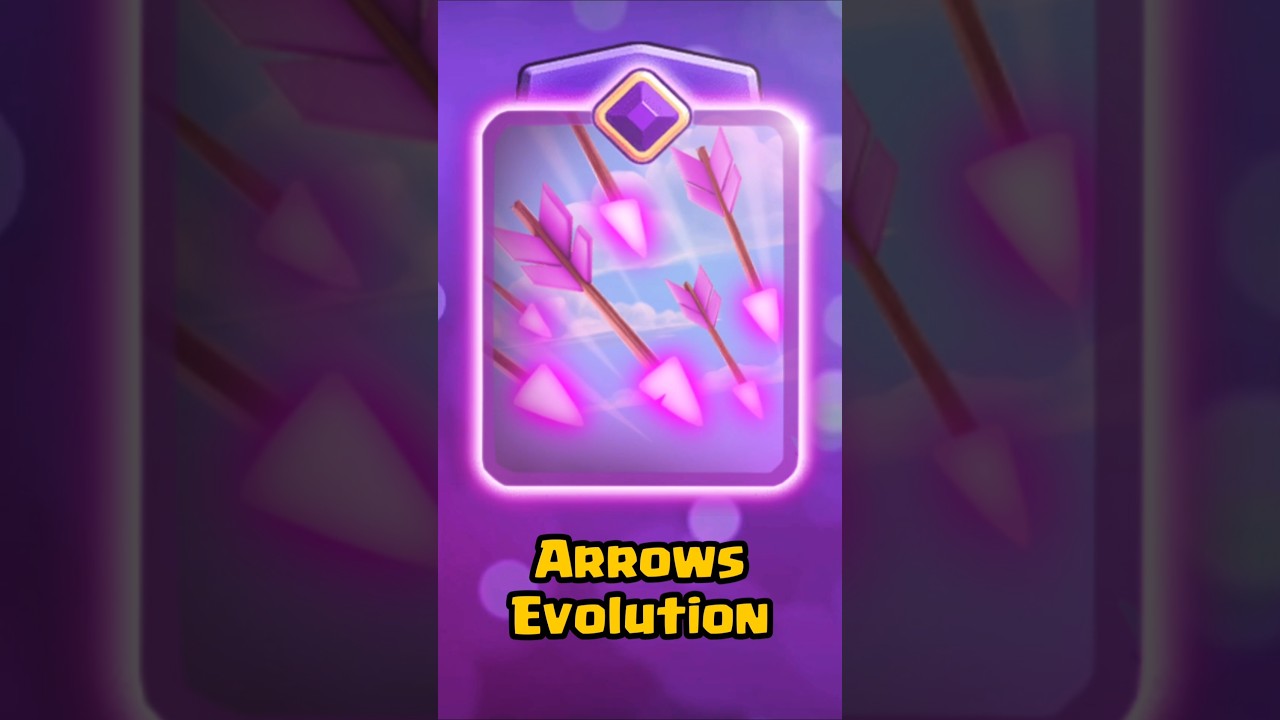 🏹🏹 Arrows Evolution #clashroyale