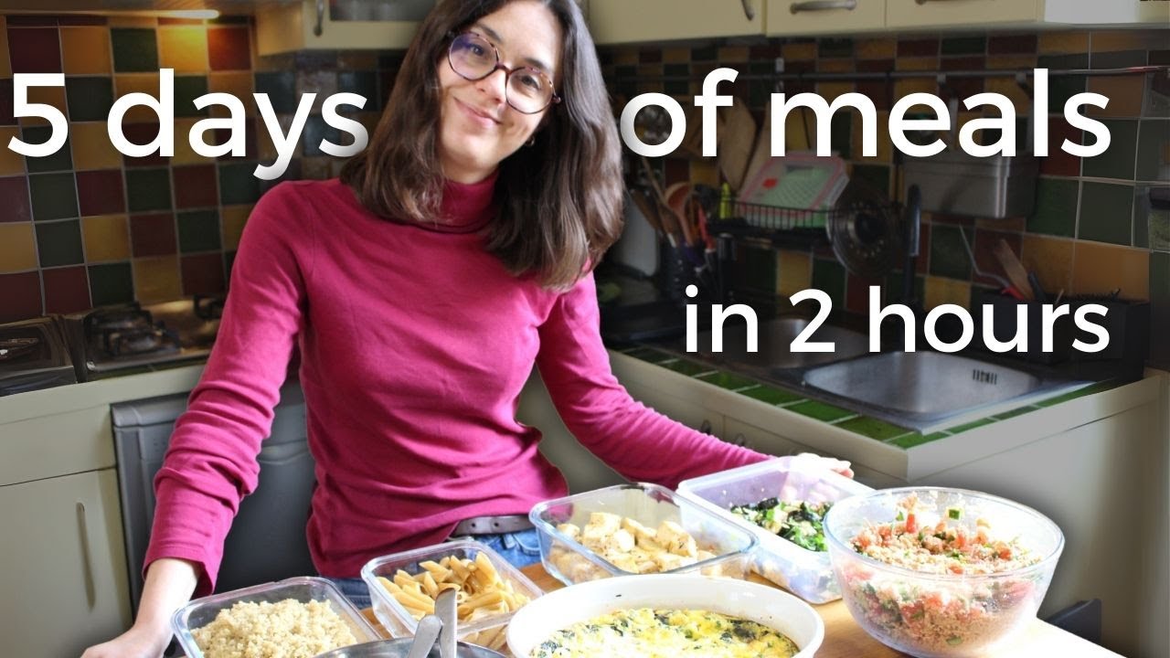 Step-by-Step Summer MEAL PREP | Realistic, Balanced & Delicious