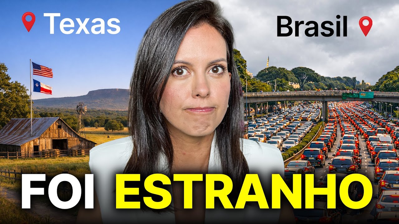 MORAR NO TEXAS MUDA SUA PERCEPÇÃO: Como foi ficar 30 dias no Brasil?