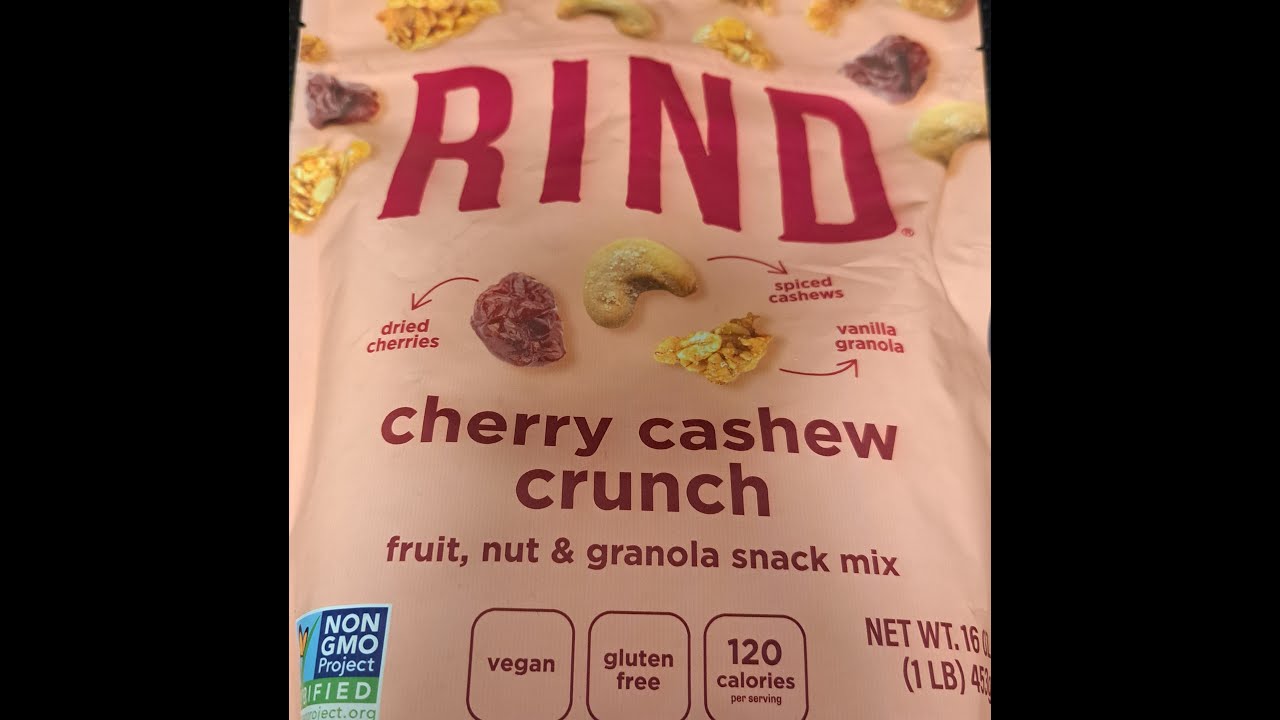 RIND Cherry Cashew Crunch Taste Test and Review