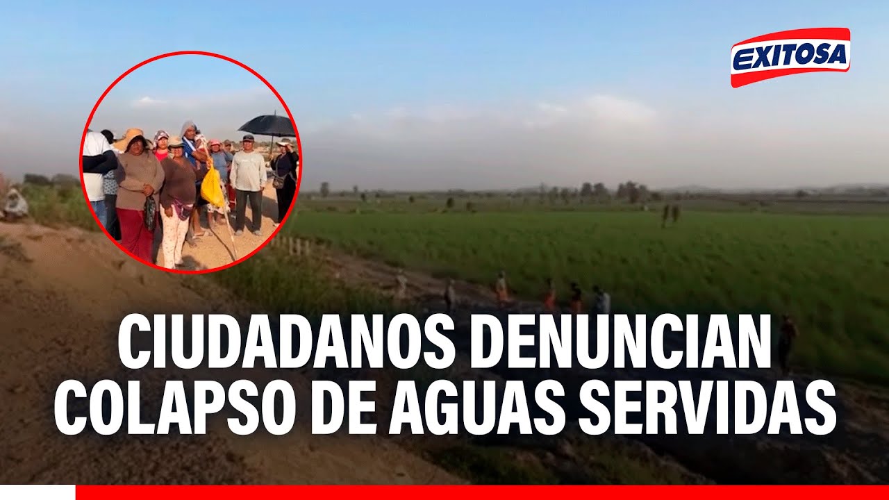 🔴🔵 Pisco: Vecinos denuncian agua contaminada tras obra del gobierno provincial