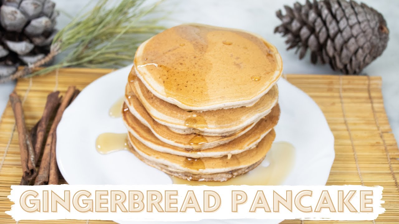 How to Make Vegan Pancakes |  Perfect Gingerbread Pancakes (4 TIPS)