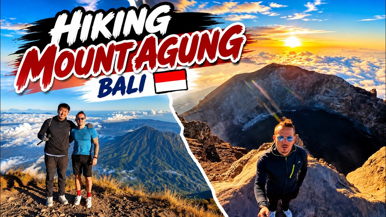 Hiking Mount Agung, Bali (Besakih trail, to the summit) 🇮🇩