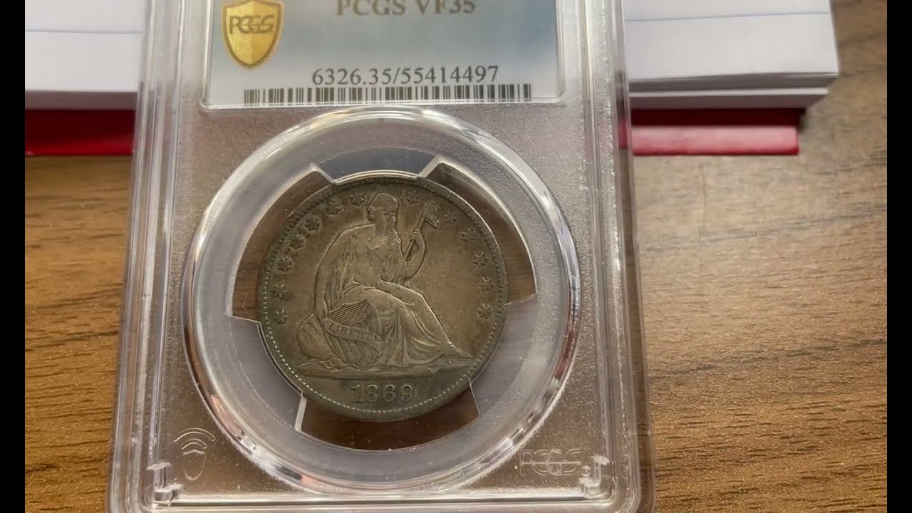 Coin Collecting | 1869-S Seated Liberty Half Dollar