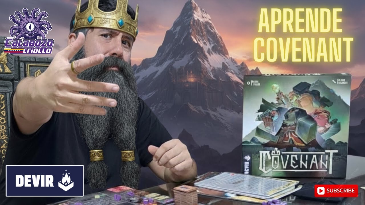 👑⛰️⛏️Aprende a jugar COVENANT el eurogame de Dwarves⛏️⛰️👑