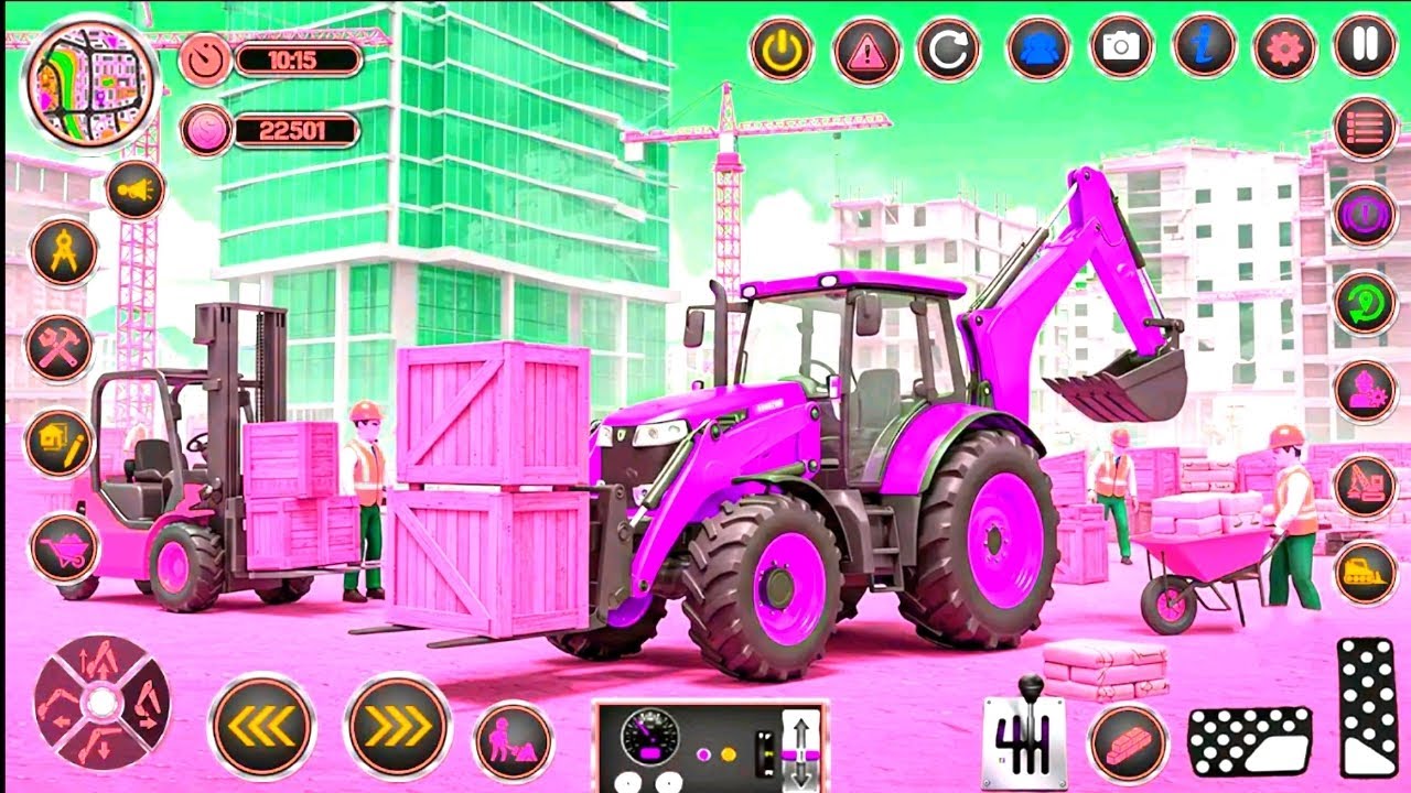 New Large City Contraction Gameplay Android Gameplay #games #gaming 