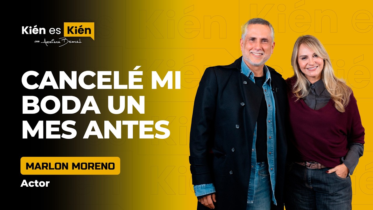 Marlon Moreno, el actor que habita la vida y sus personajes