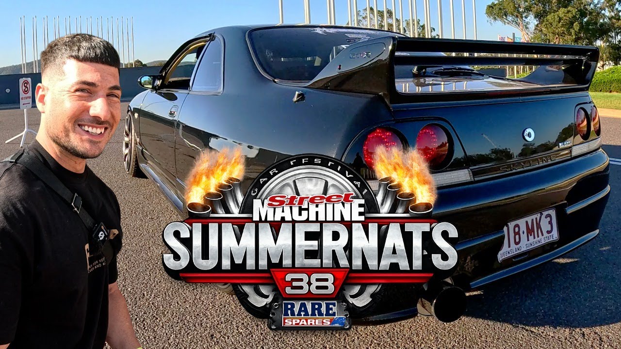 Taking My ILLEGAL R33 Skyline to SUMMERNATS 38 - Day 1