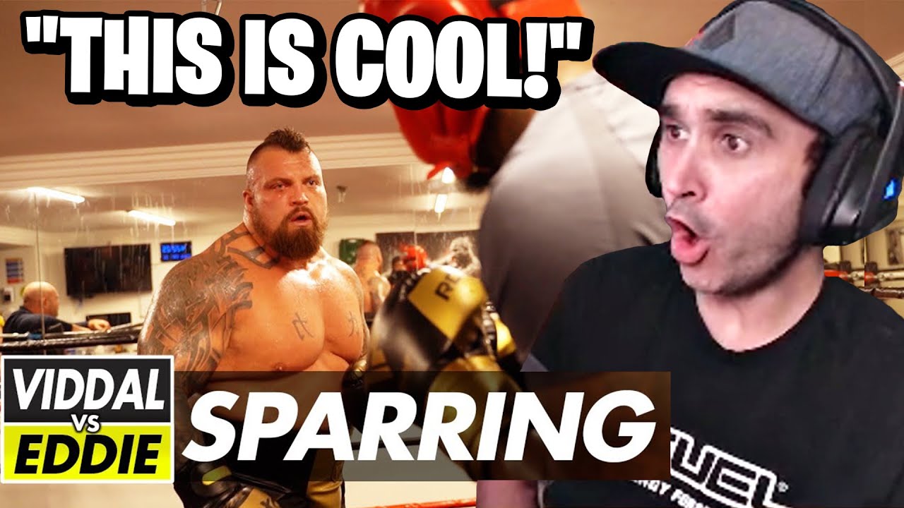 Summit1g Reacts to EDDIE HALL VS VIDDAL RILEY - FULL SPARRING VIDEO!