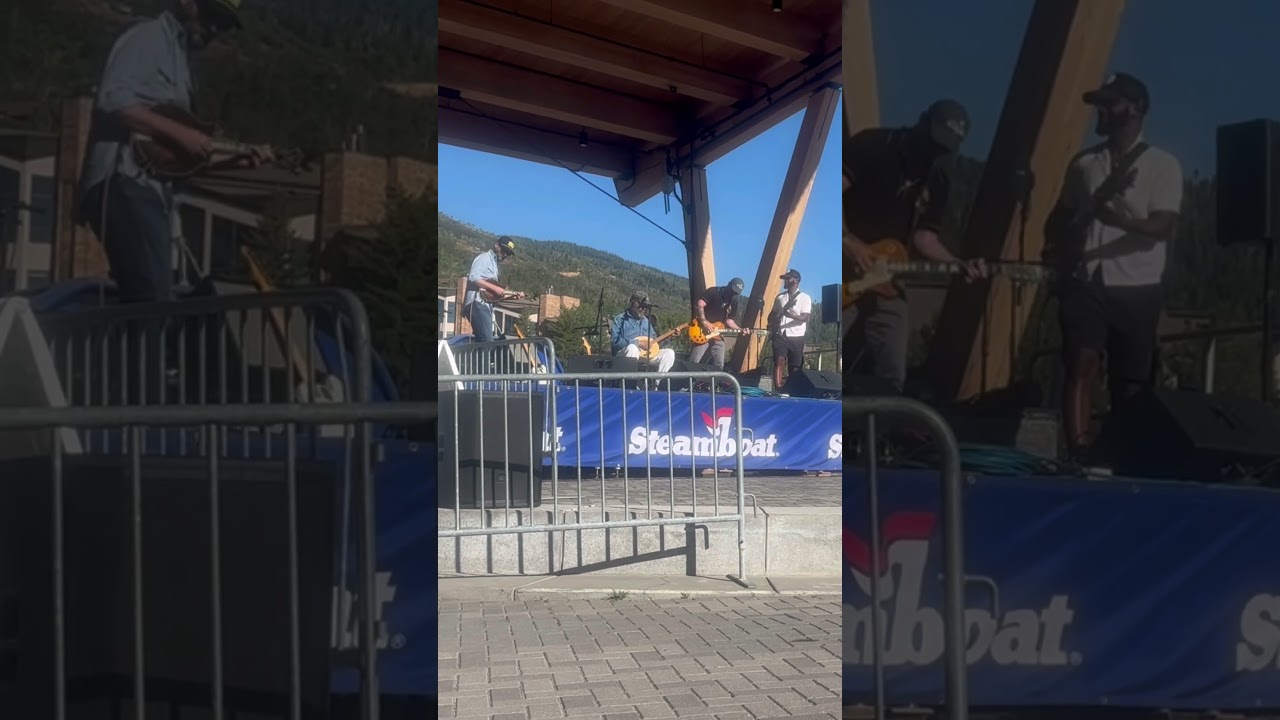 Otis Taylor Live at Steamboat Resort! This was the first time I ever saw an electric Banjo! 8/10/25