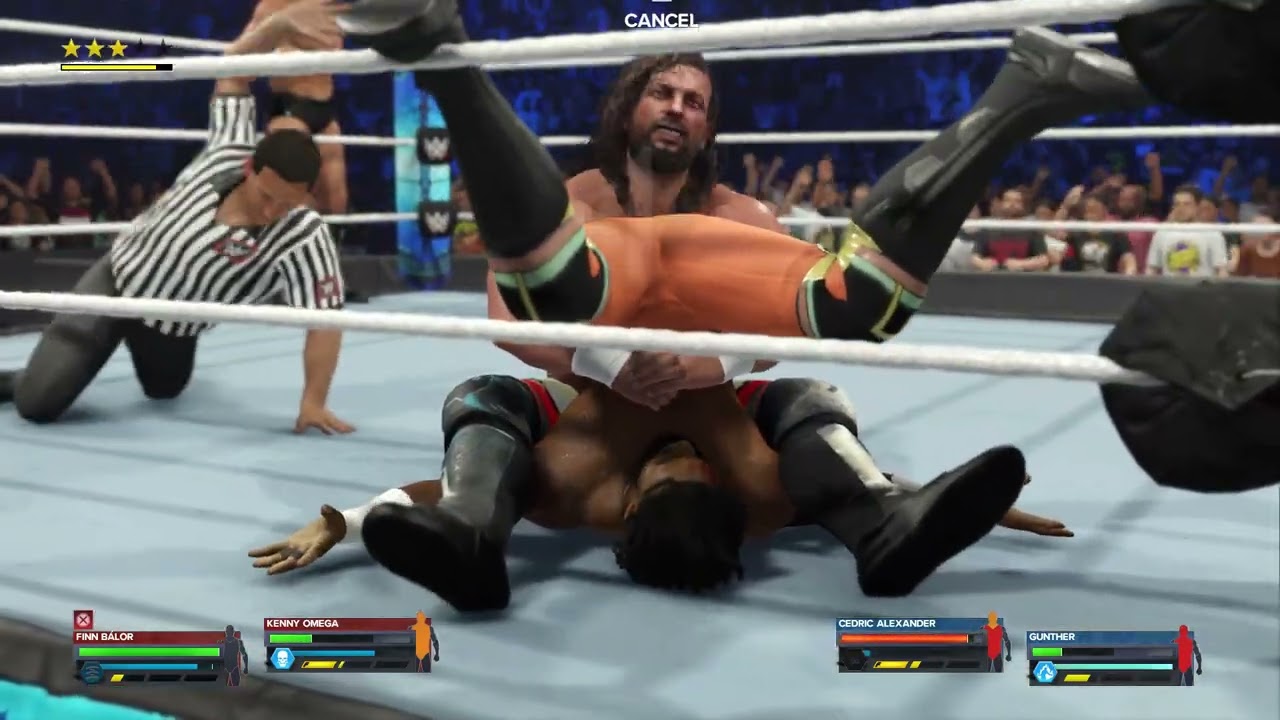 Fantasy WWE Tag Team Match – Cedric/Gunther vs Omega/Balor