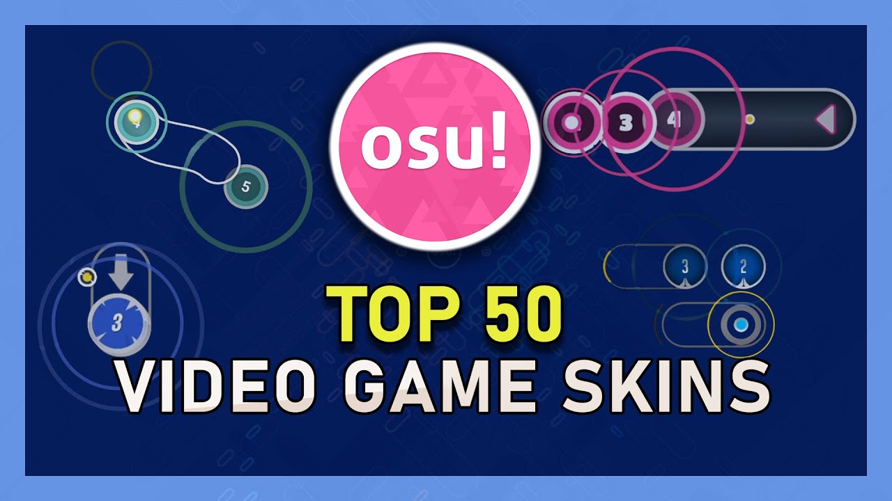 Top 50 Best Video-Game osu! Skins