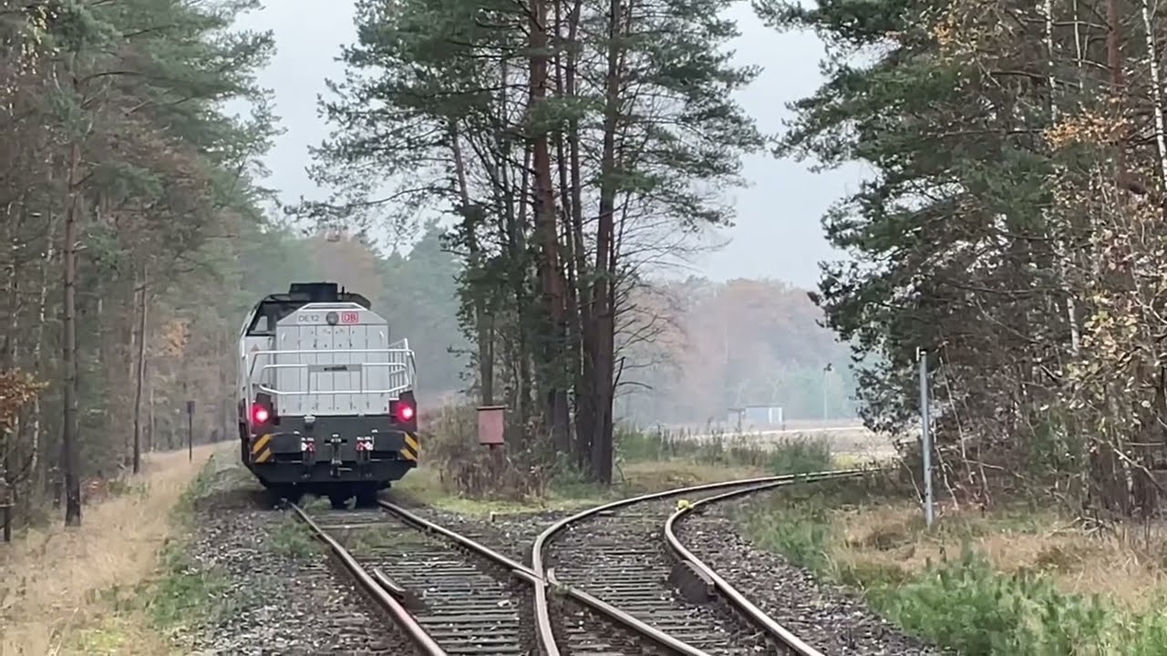 OHE LACHTETALBAHN / Celle Altenhagen / Marmetschke Mahrenholz / Vossloh DE12 / Diesellok / DB SiNon