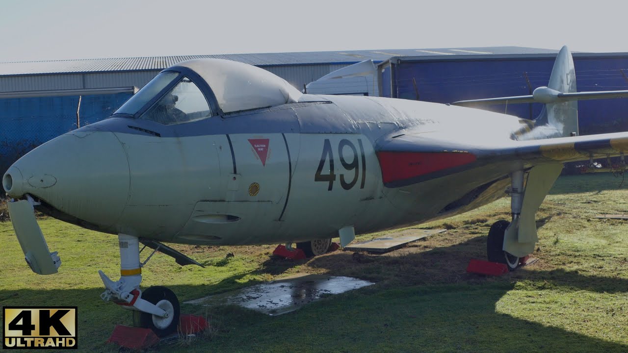Hawker Sea Hawk fighter bomber - Royal Navy's main fighter bomber-aircraft during the Suez crisis
